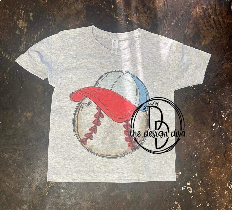 Baseball with cap