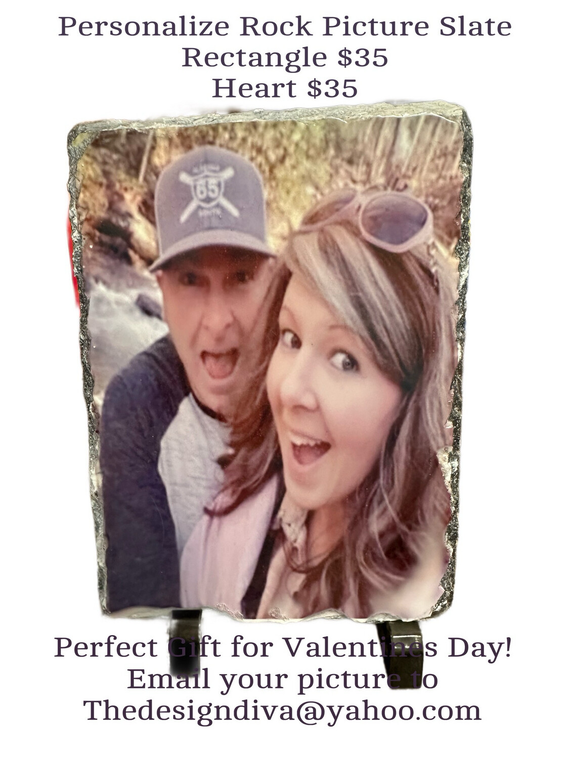 Personalized Rock Picture Slates