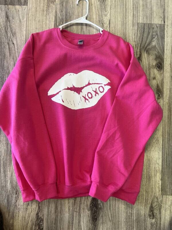 Valentines xoxo lips
