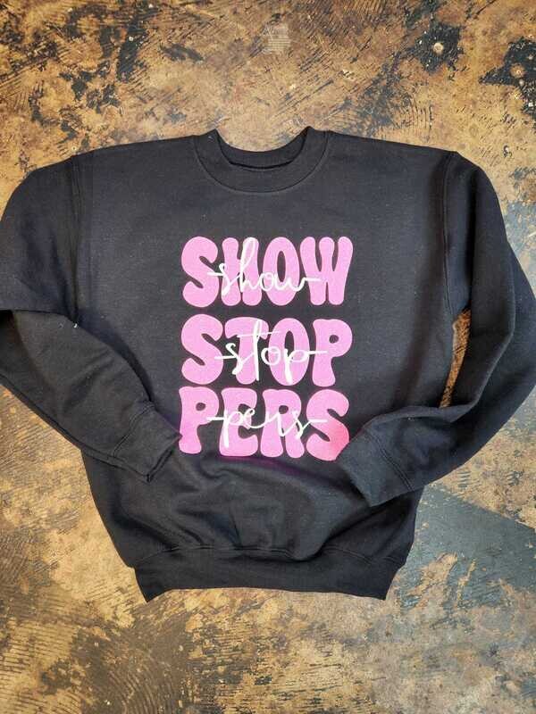 Show stoppers glitter background vinyl