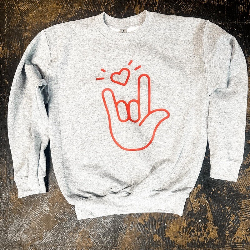 I love you sign language