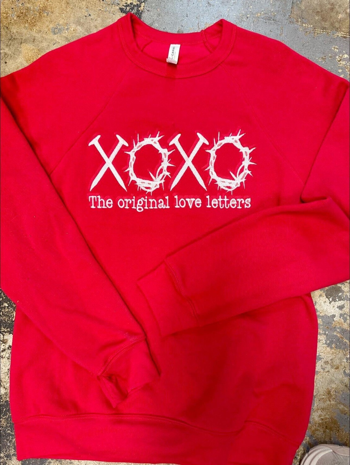 XOXO stitched