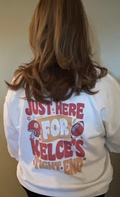 Just here for Kelces end