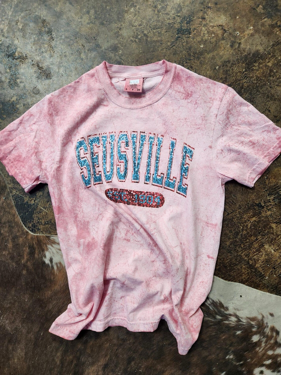 Seusville stonewash transfer