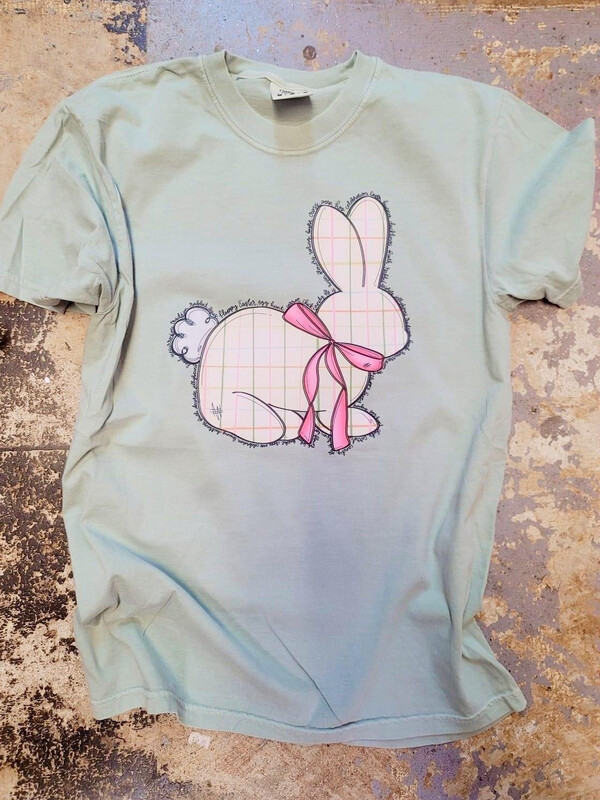 Plaid bunny transfer