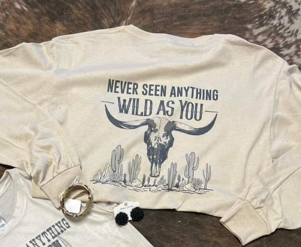 Wild as you western skull