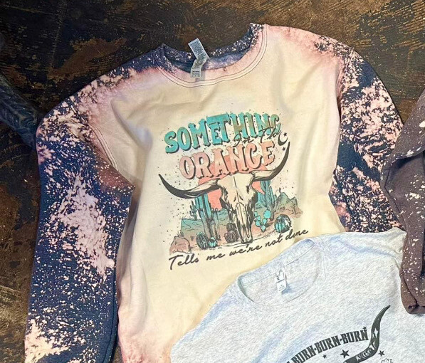 Something in the orange western skull