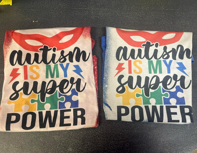 Autism is my super power bleached