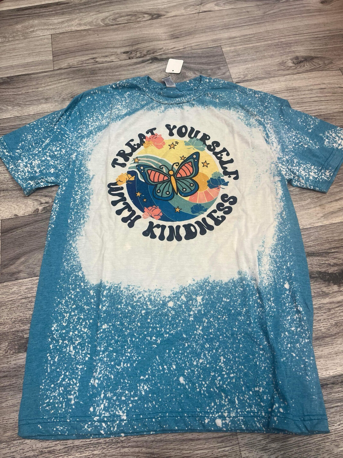 Treat yourself w kindness bleached