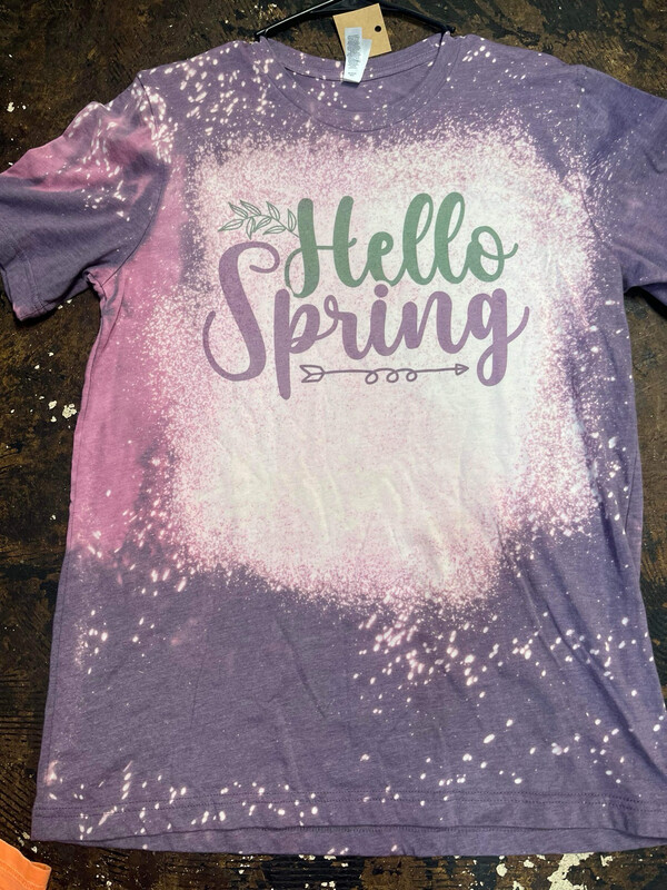 Hello spring bleached