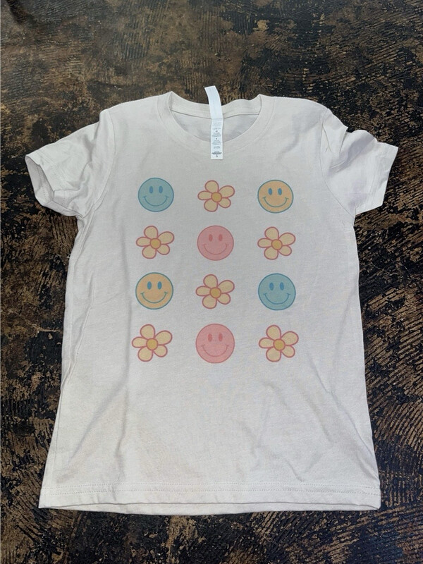 Smileys w flowers