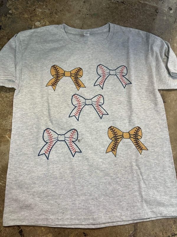 Softball/baseball 5 bows