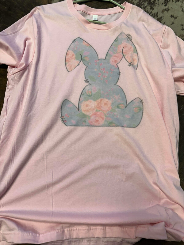 Floral bunny