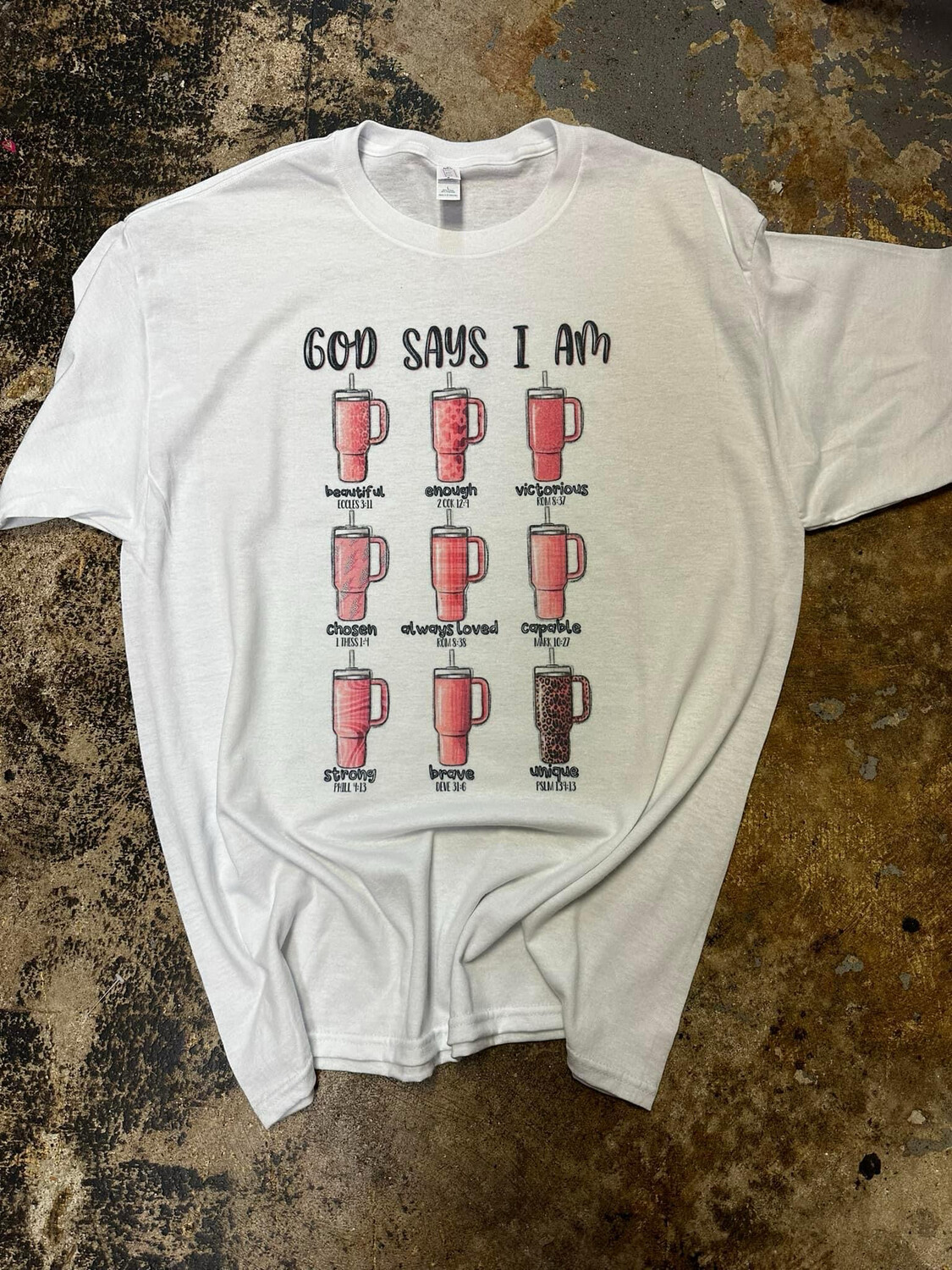 God says i am cups