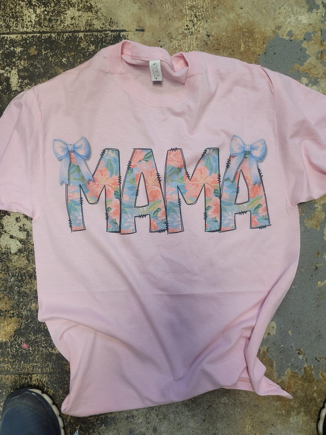 Mama floral w bows