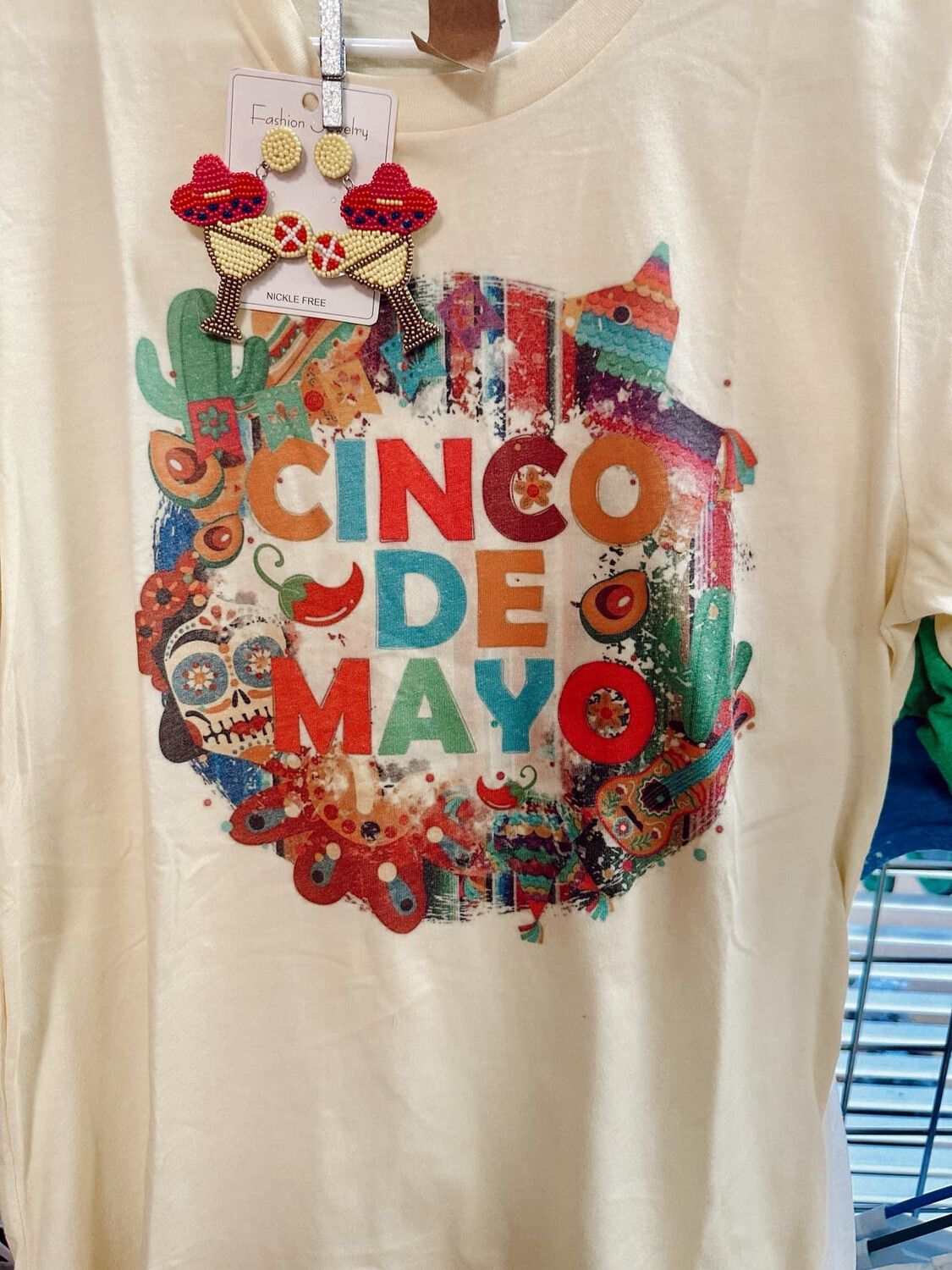 Cinco de mayo skull piñata