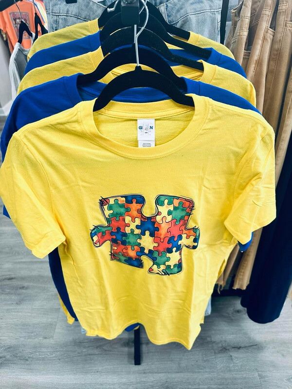 Autism puzzle piece transfer