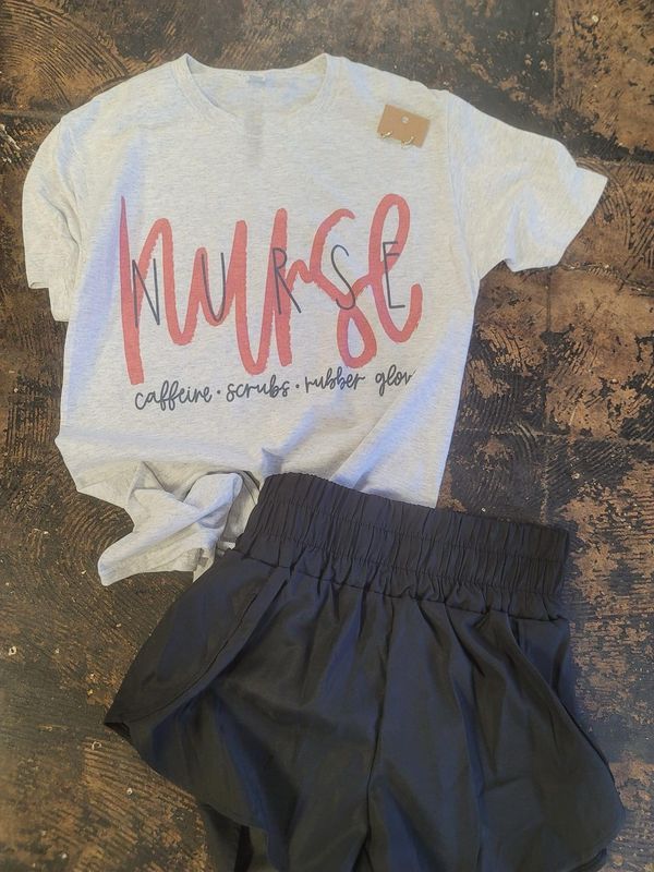 Nurse caffeine scrubs