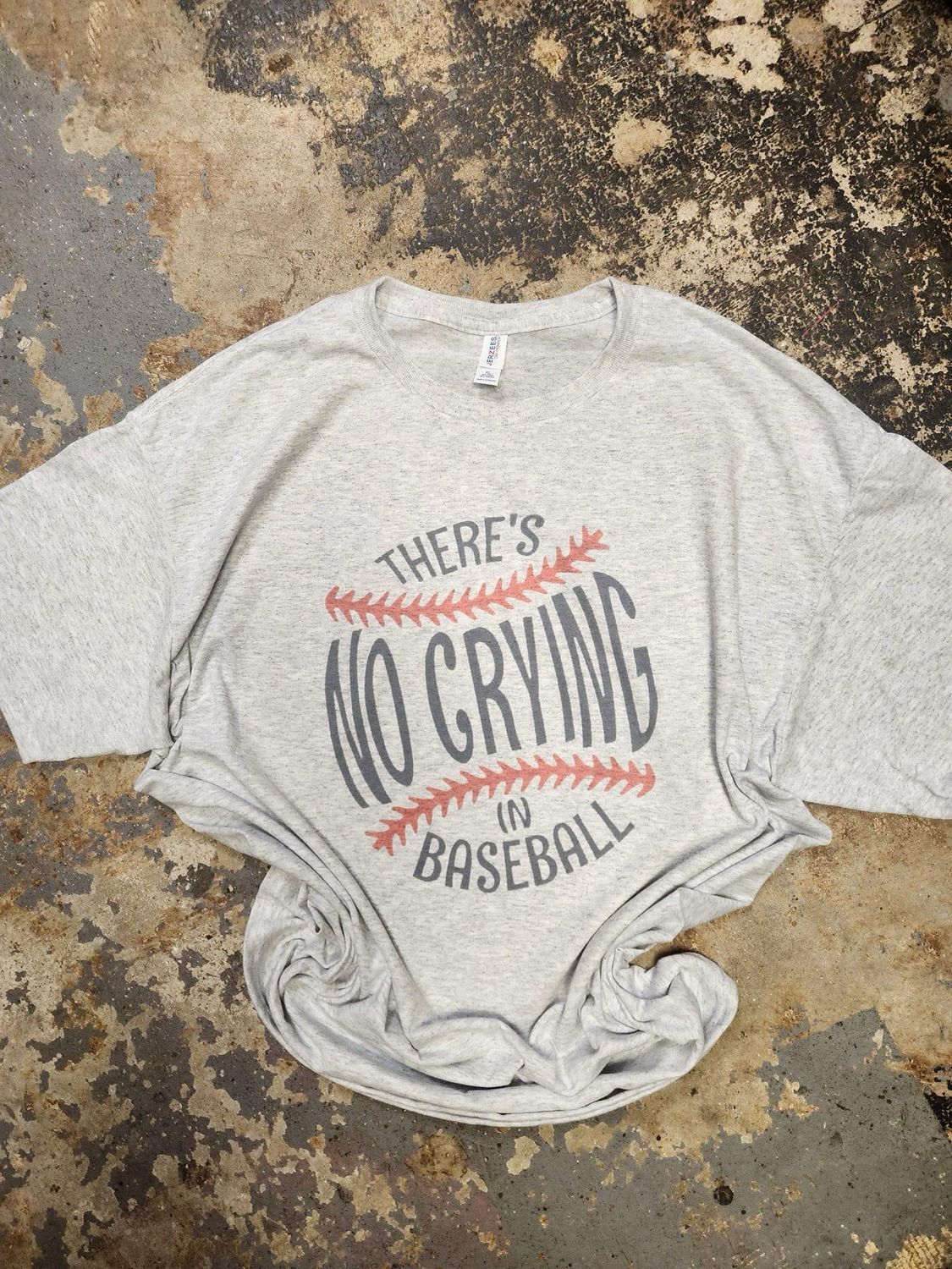 No crying in baseball