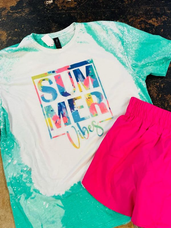 Summer vibes bleached