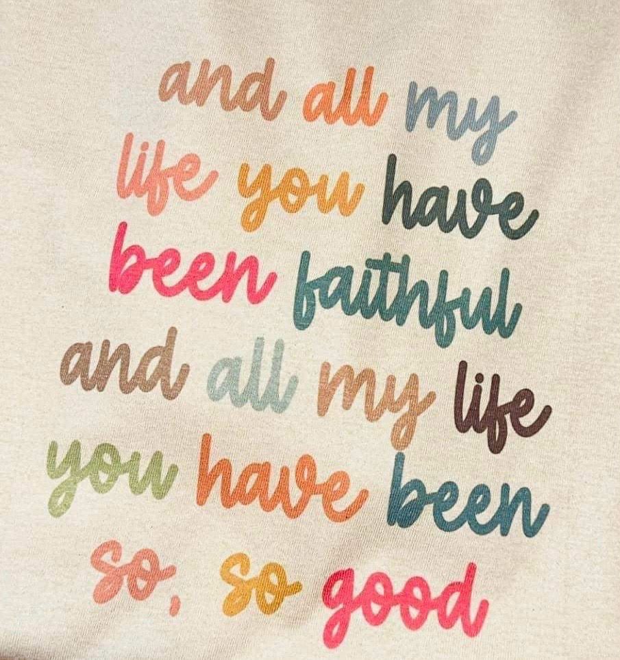 All My Life You Have Been Faithful Transfer
