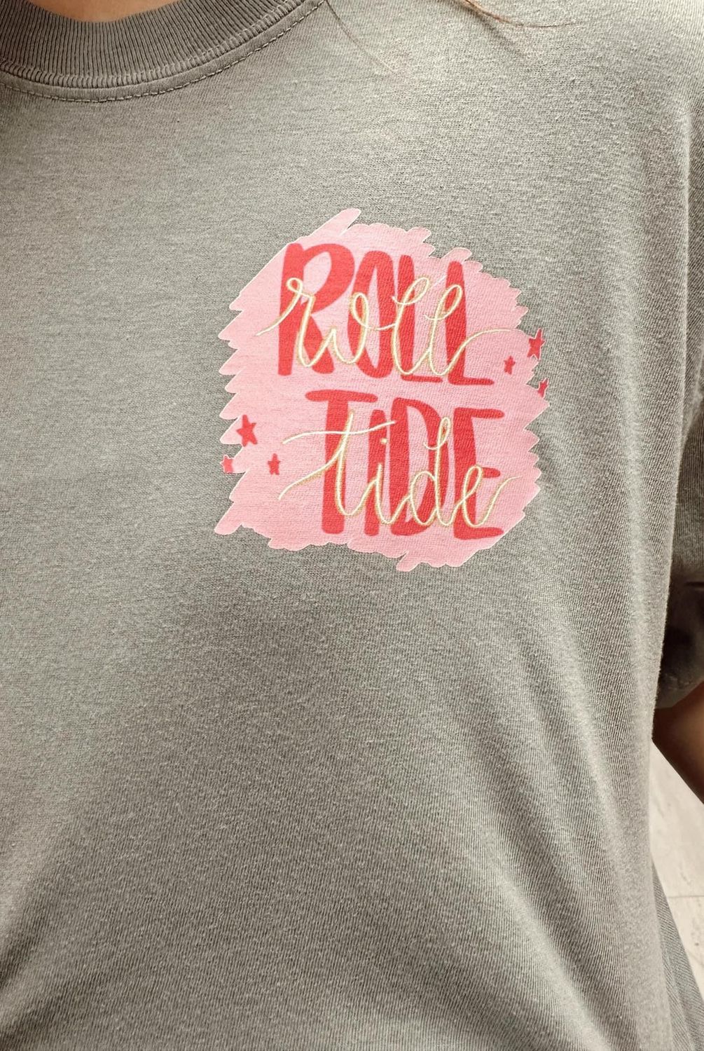 Roll Tide Tuscaloosa Transfer Front And Back