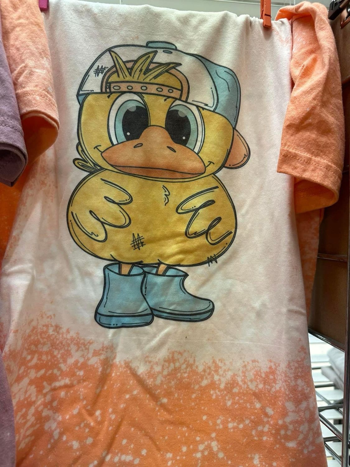 Girl/boy Duck Bleached