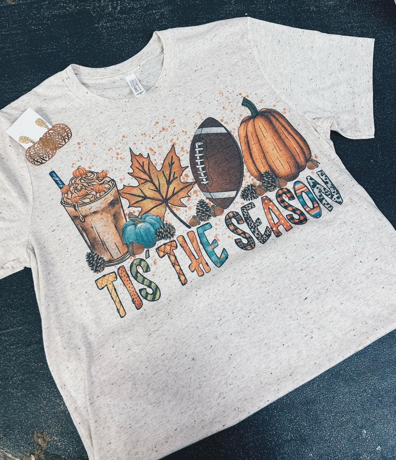 This The Season Football/fall Speckled