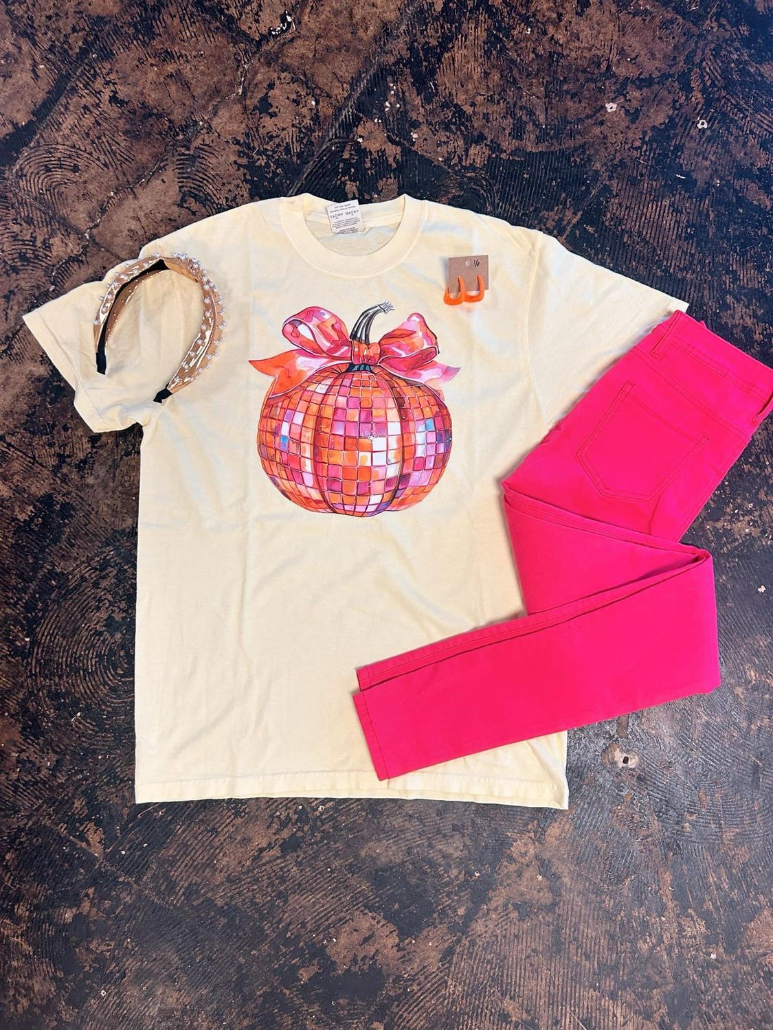 Disco Pumpkin Transfer
