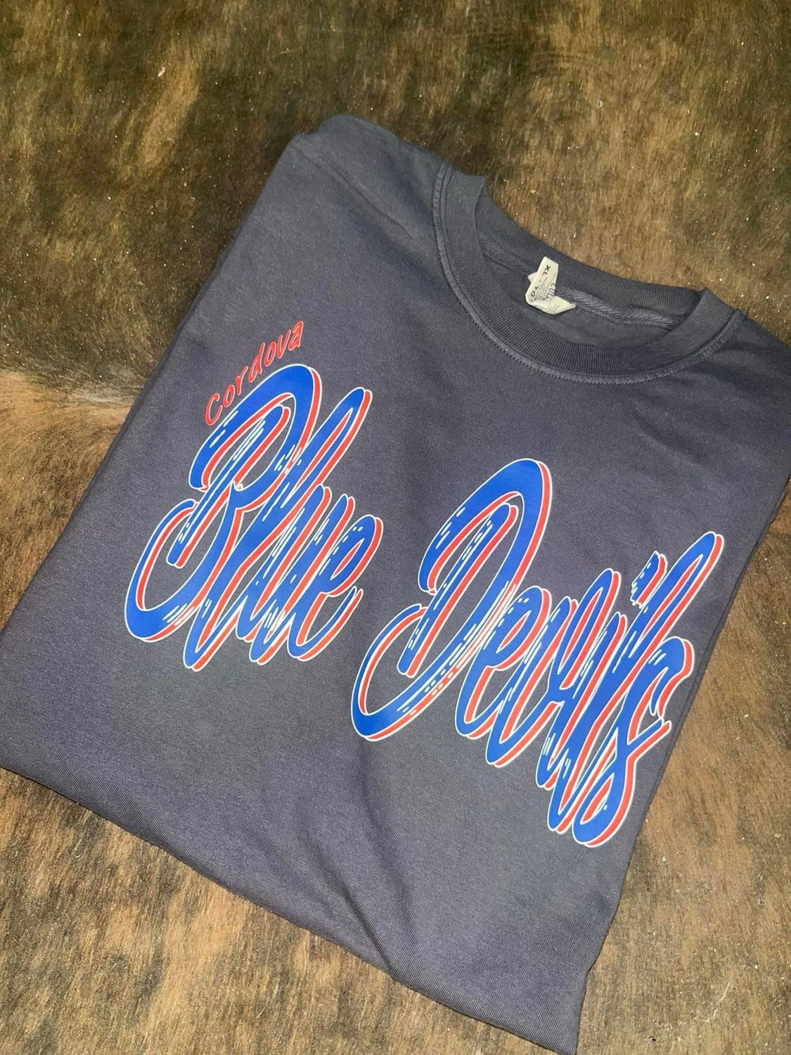 Cordova Blue Devils Off Set Transfer