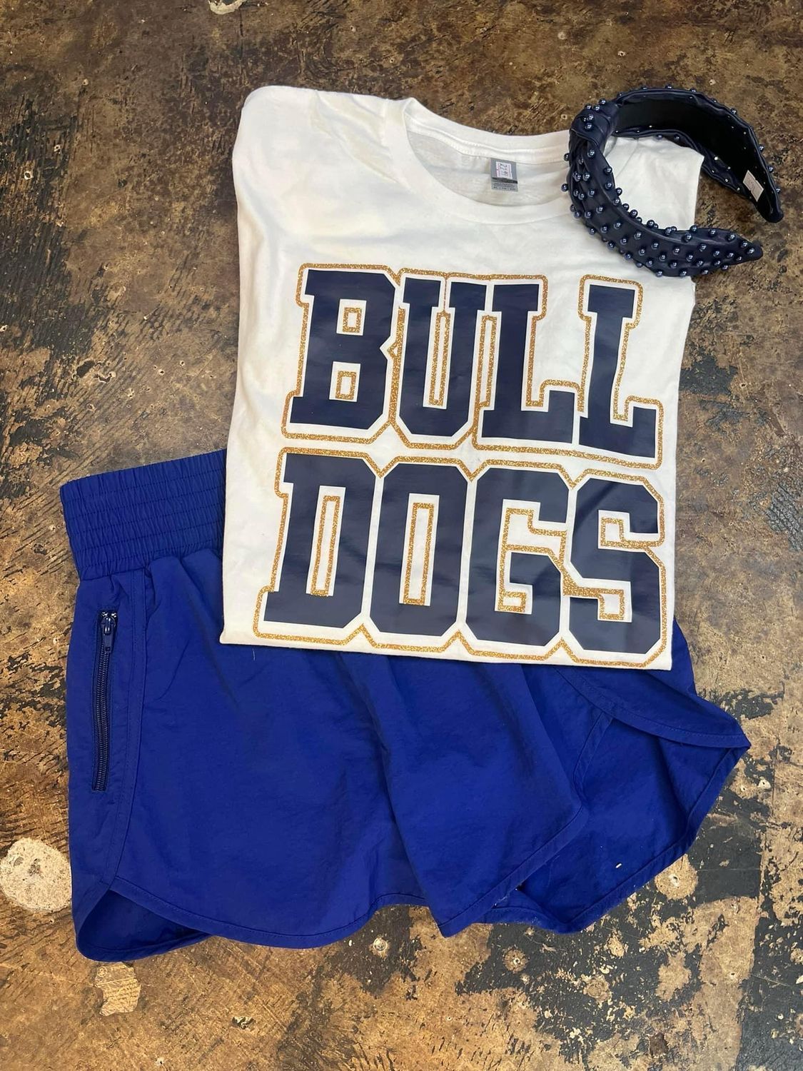 Bulldogs Vinyl W Glitter