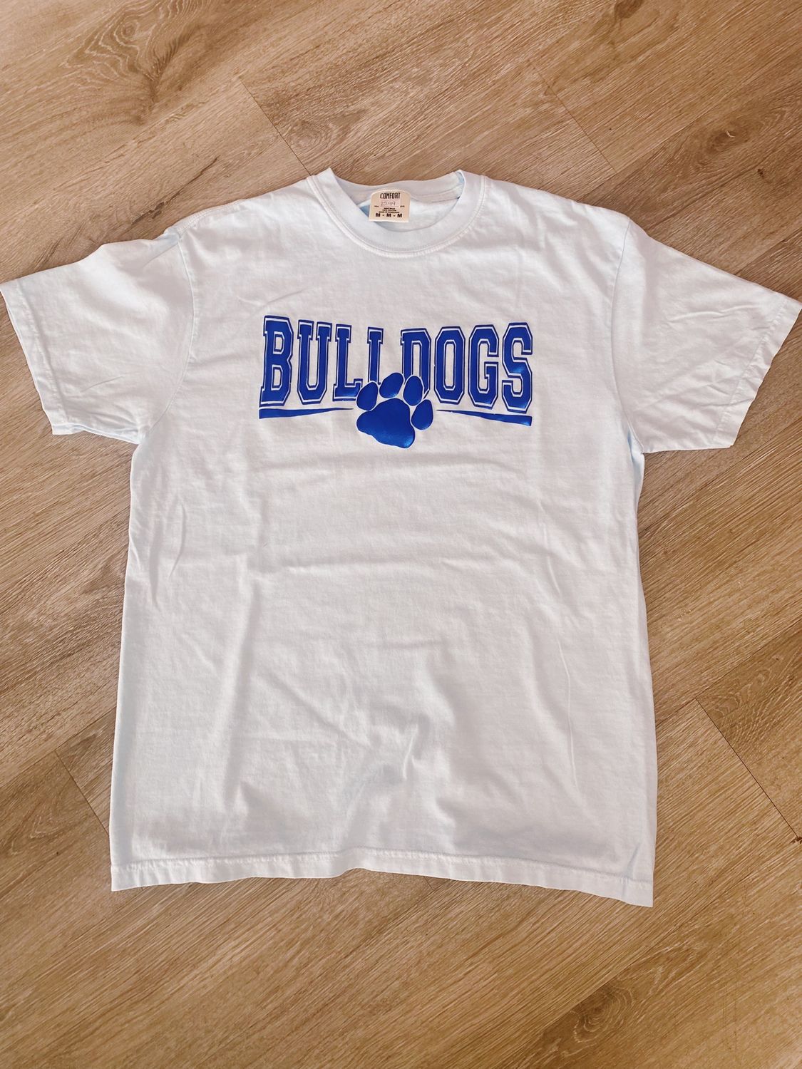 bulldogs metallic puff vinyl