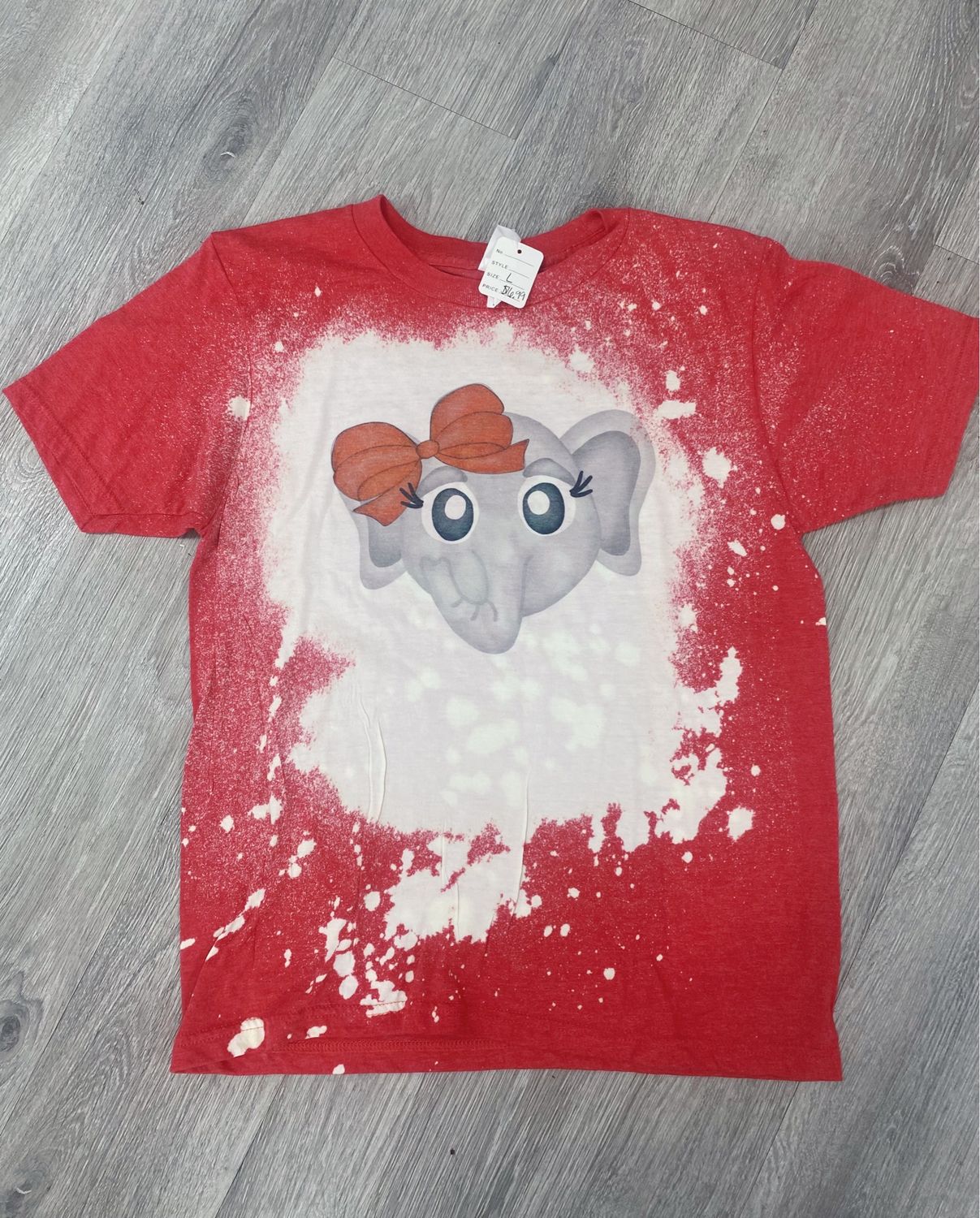 alabama elephant youth bleached