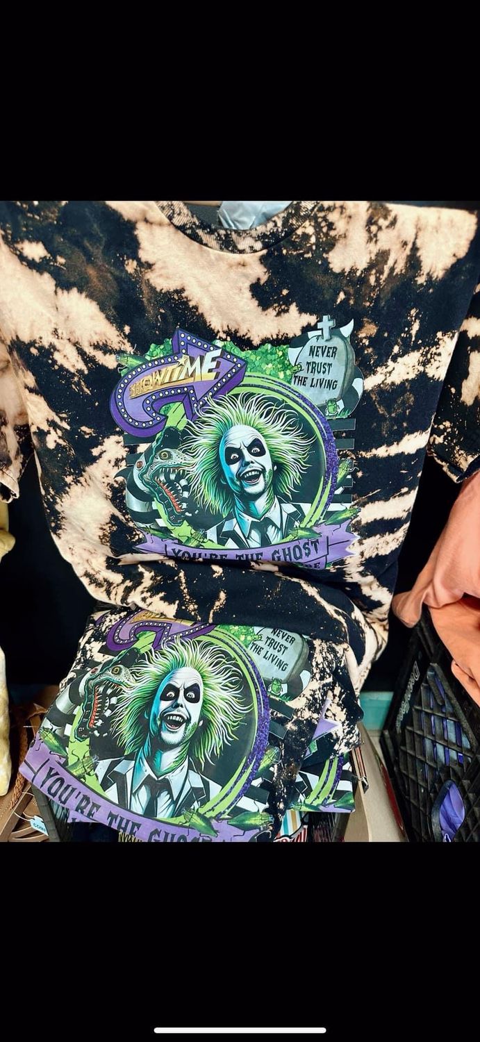 Beetlejuice Bleached Transfer