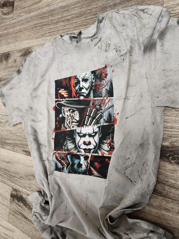 stonewash halloween characters transfer