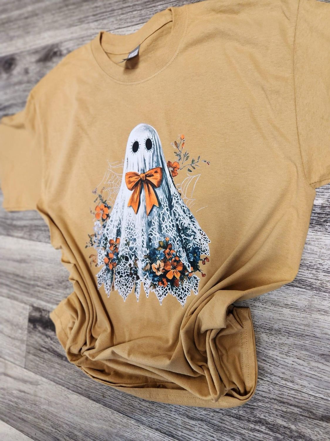lace flower ghost transfer