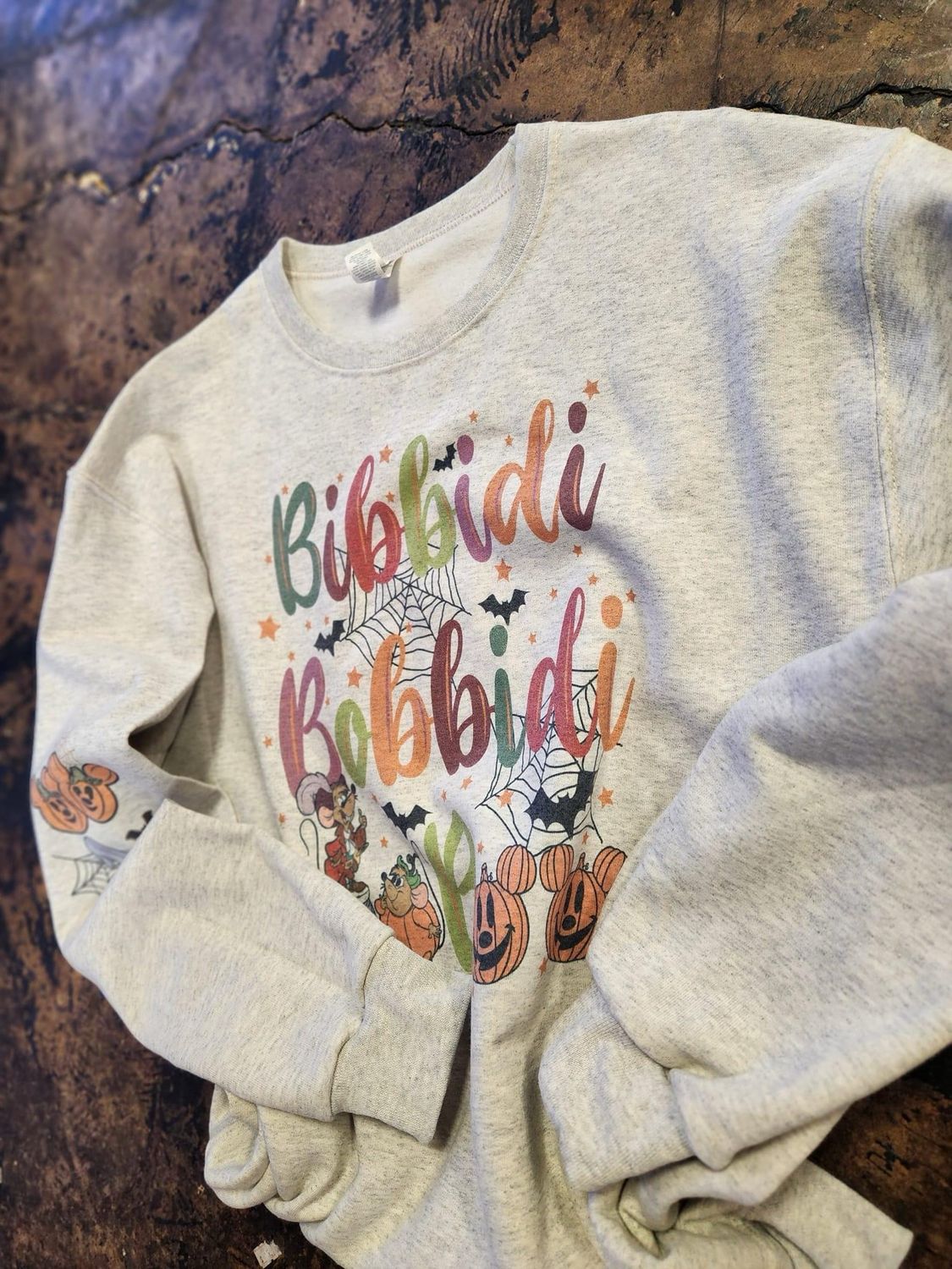bibbidi bobbidi boo with sleeve design