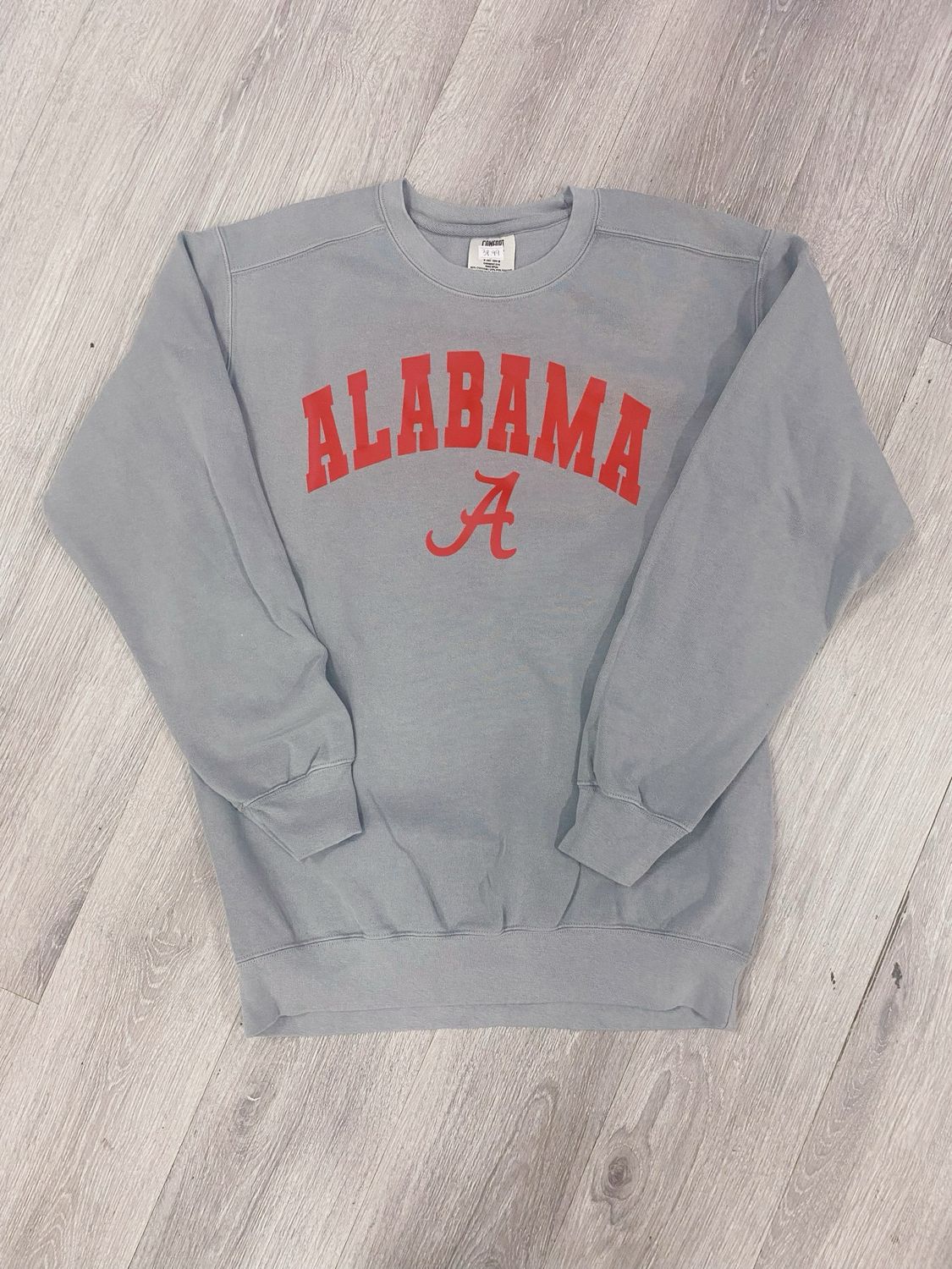 alabama A comfort color sweatshirt
