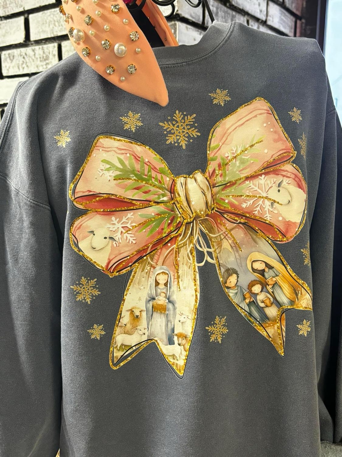nativity scene bow transfer