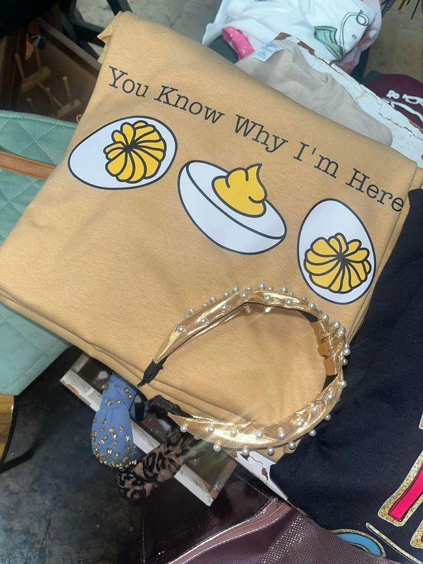 you know why i'm here deviled egg transfer