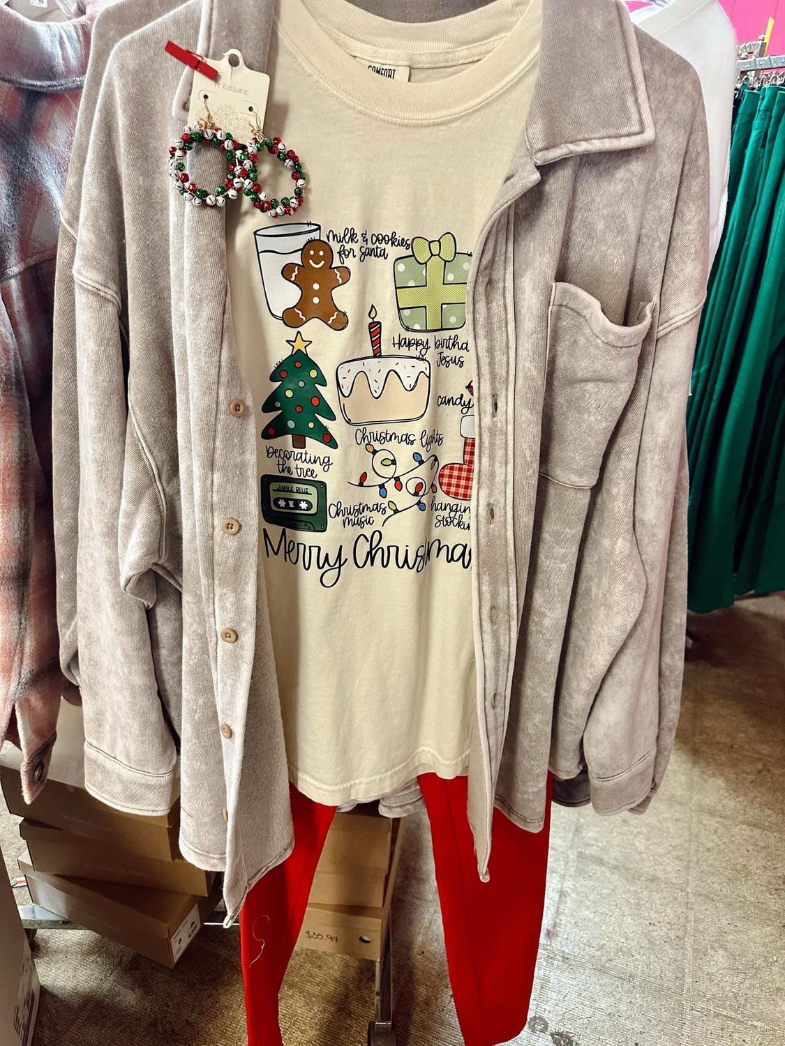 Christmas items transfer