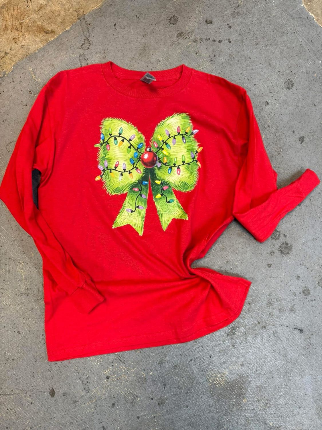 grinch bow transfer