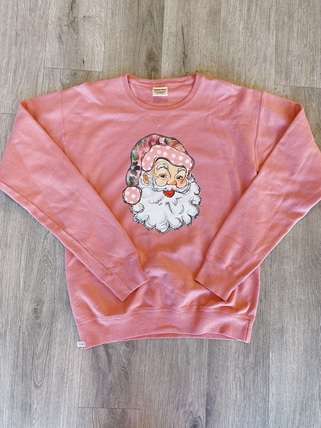 vintage santa transfer