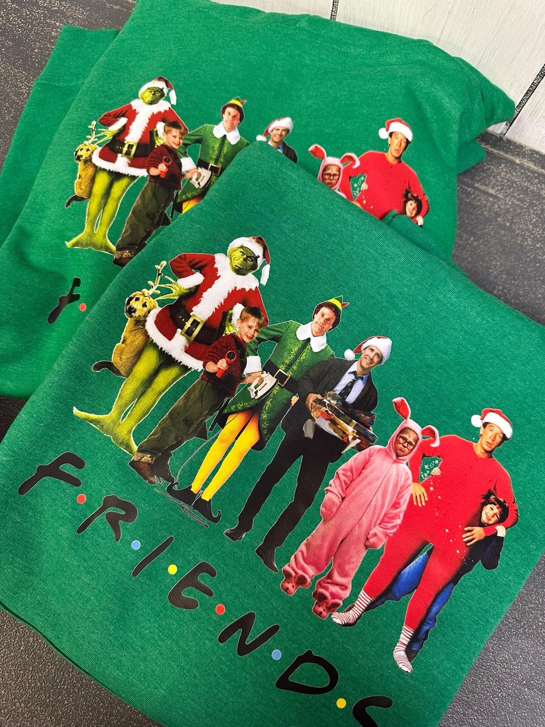 friends Christmas transfer
