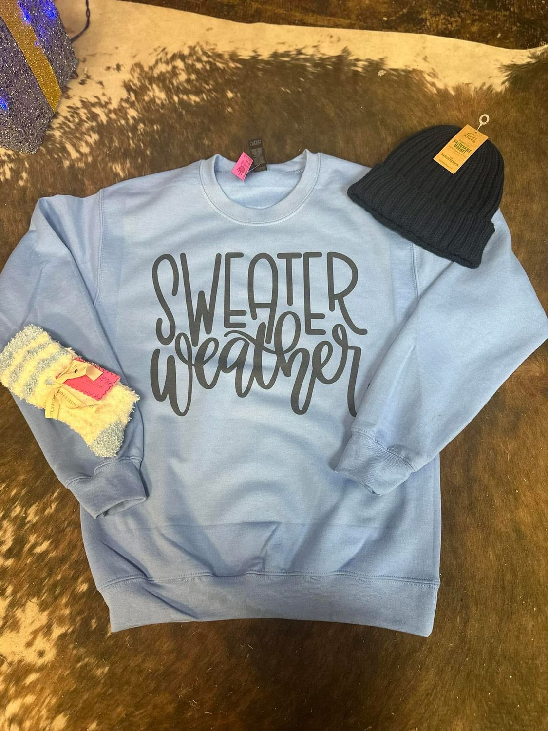 Sweater Weather Cursive Sub