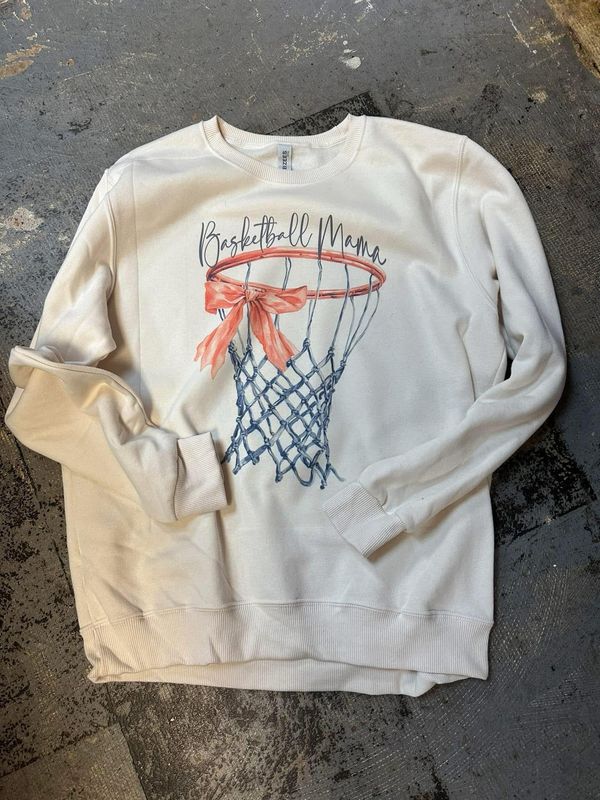 Basketball Mama Hoop W/ Bow