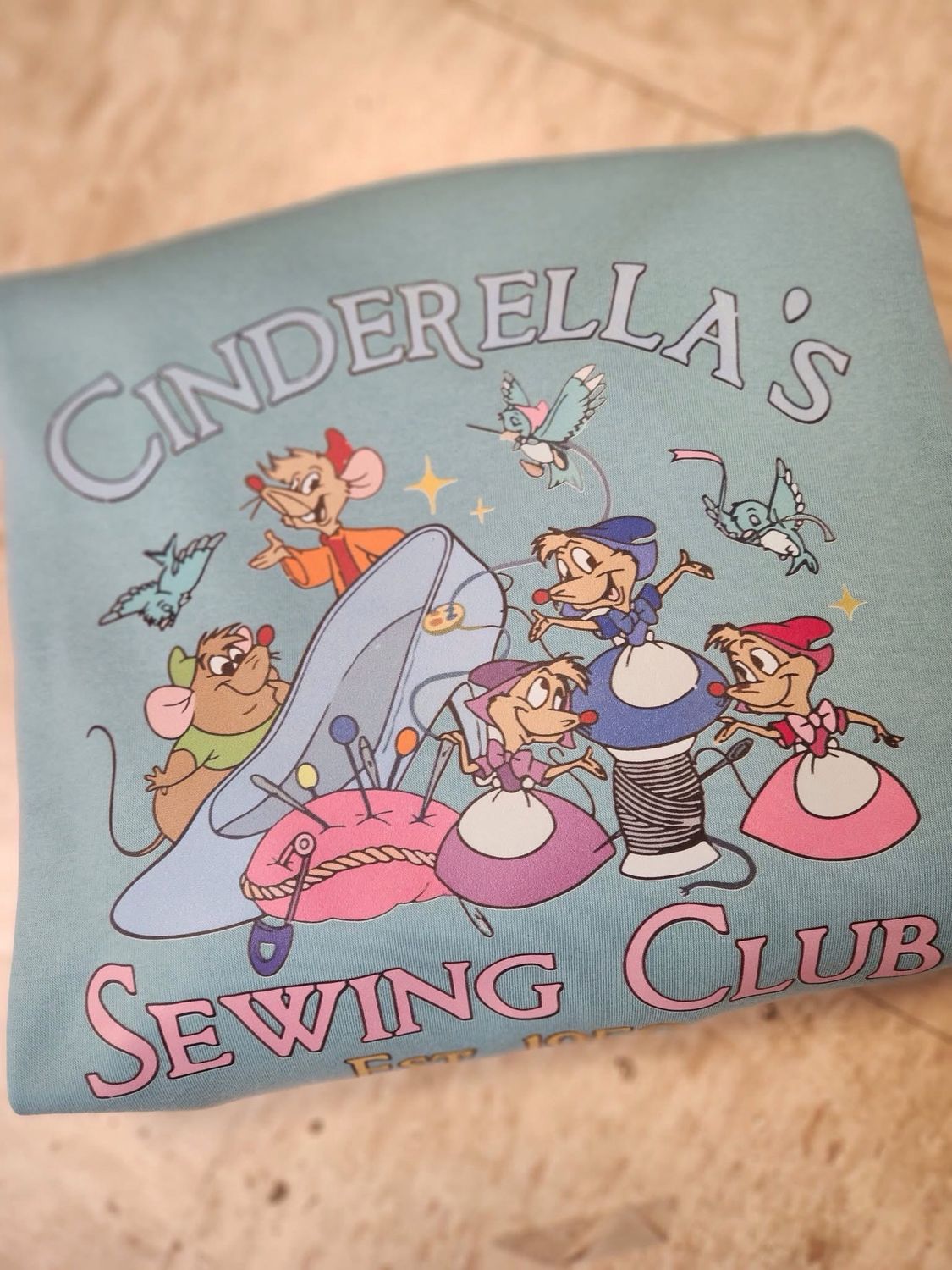 Cinderella’s Sewing Club Transfer