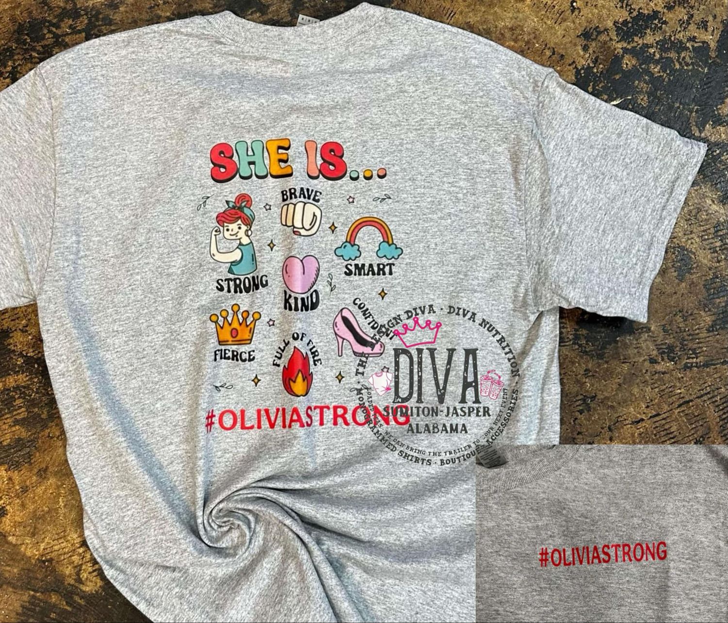 OLIVIA STRONG #3 SHE IS