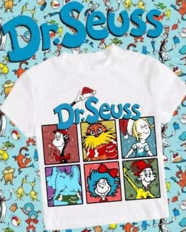 Dr Suess Character Collage
