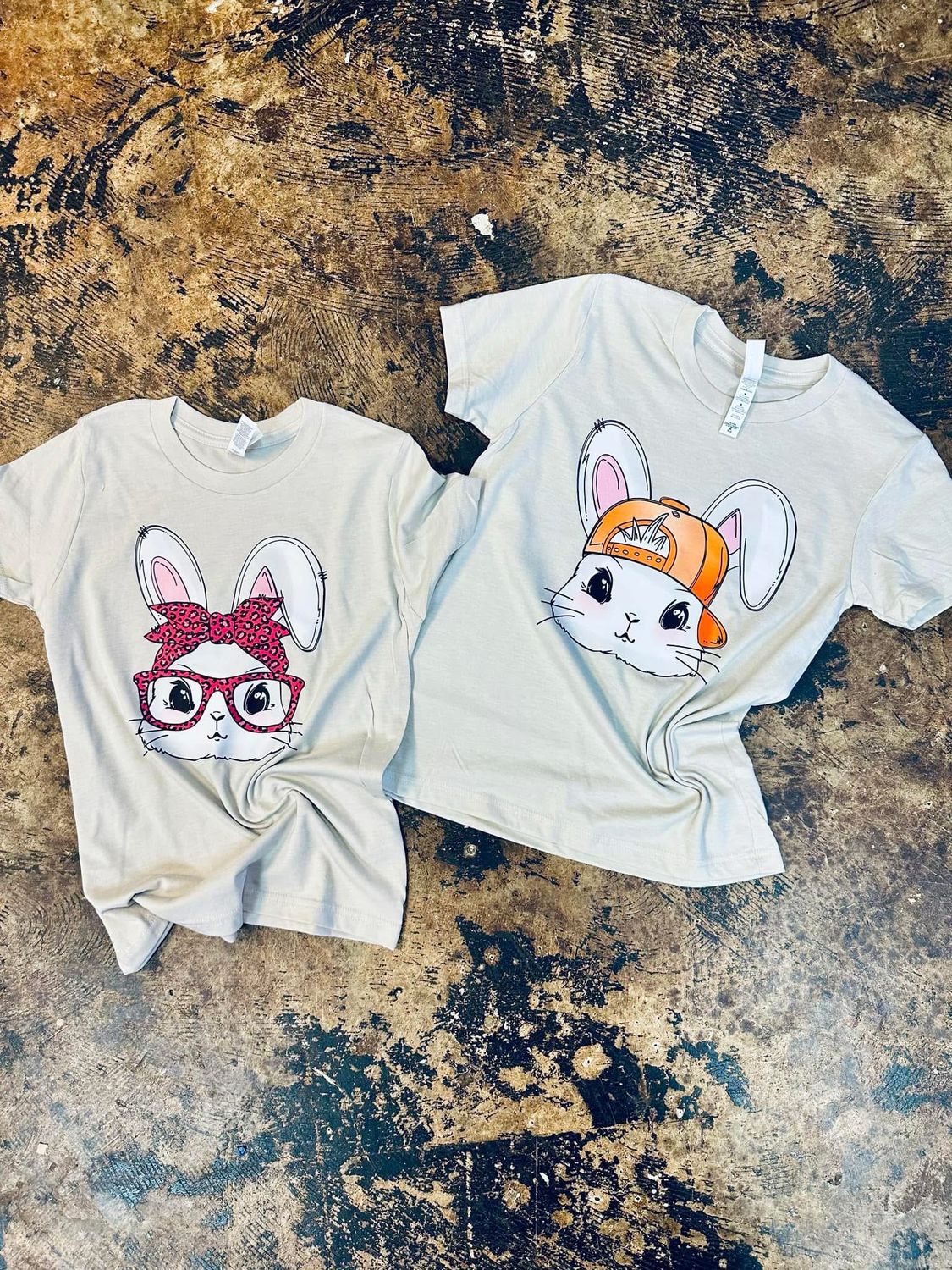 Youth Boy/girl Easter Bunny Transfer